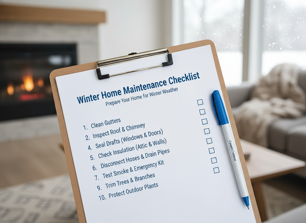 Winter Maintenance Tasks